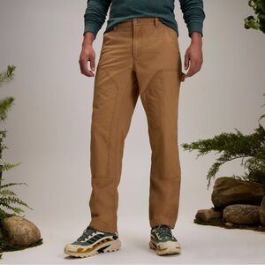 🆕 Men's Alpine Design Utility Pants In Brown Khaki Size 38x32